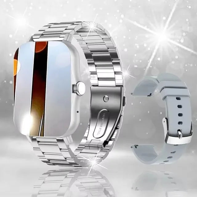 Waterproof Smart Watch with Message, Call, Sleep and Monitoring Sports Pedometer Information Alerts For iPhone Android