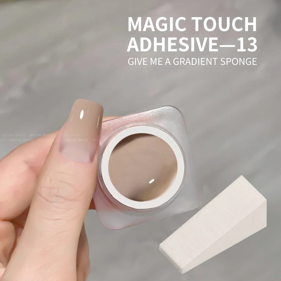 20 Colors Pat Painting Gel Nail Polish Set With Sponge Gradient Semi Permanent Soak Off UV LED Nail Art Gel Varnishes For Nails