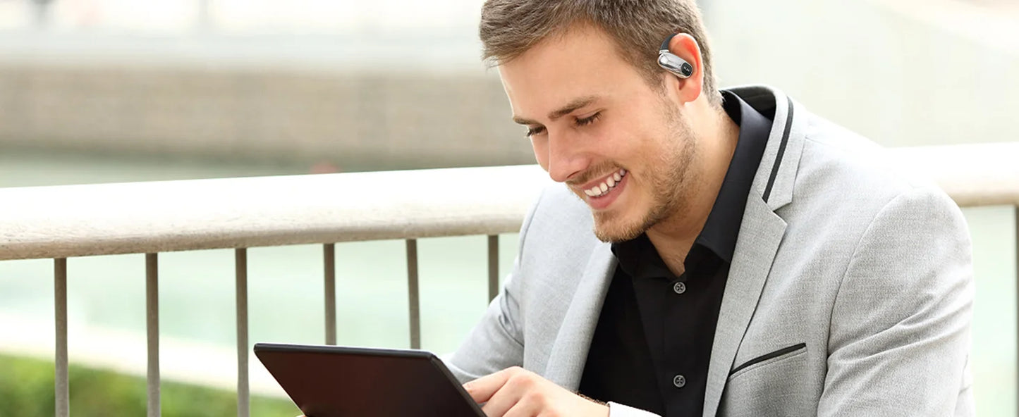 PAXA OpenAirUltra AI Translation Real Time 3-in-1 Translator Earbuds 145 Languages & Accents Bluetooth 5.4 Translating Earphones