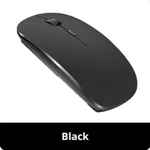Bluetooth Dual Mode Charging Mouse 5.0 Mute Silent Notebook Game Girls G Wireless Black Mouse