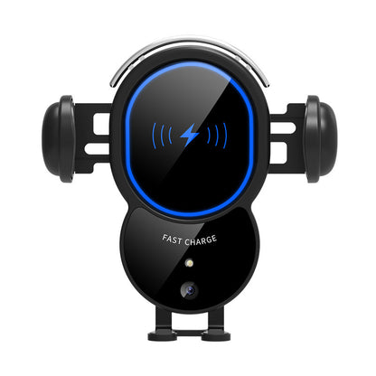 Car Wireless Charger Automatic Infrared Sensor Mobile Phone Bracket Triple Action