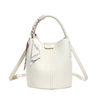 Korean Style Hand or shoulder elegant bag with scarf