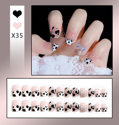 Press on Nails (24 pcs)with beautiful designs easy to apply
