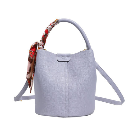 Korean Style Hand or shoulder elegant bag with scarf