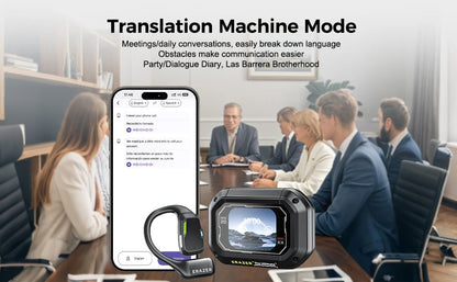 [AI Translator Earbuds]Erazer XP6 Wireless Headphones Gaming Headset Equalizer APP Bluetooth Earphones Waterproof Powerful Sound