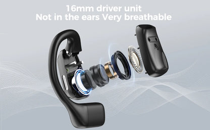 [AI Translator Earbuds]Erazer XP6 Wireless Headphones Gaming Headset Equalizer APP Bluetooth Earphones Waterproof Powerful Sound
