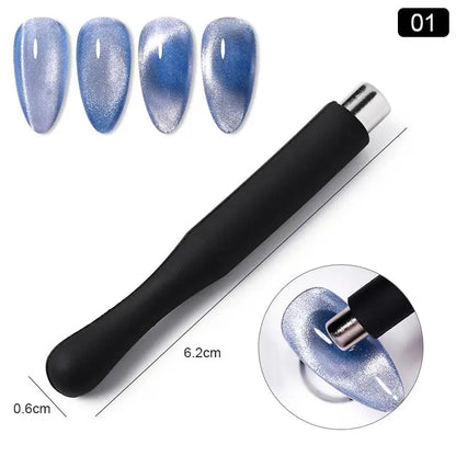 BORN PRETTY Cat Magnetic Gel Nail Polish 10ml Crystal Holographics Glass Bead Semi Permanent Soak Off UV LED Nail Art Manicure