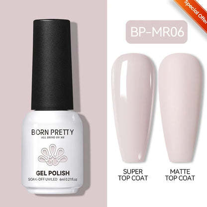 BORN PRETTY Cat Magnetic Gel Nail Polish 10ml Crystal Holographics Glass Bead Semi Permanent Soak Off UV LED Nail Art Manicure