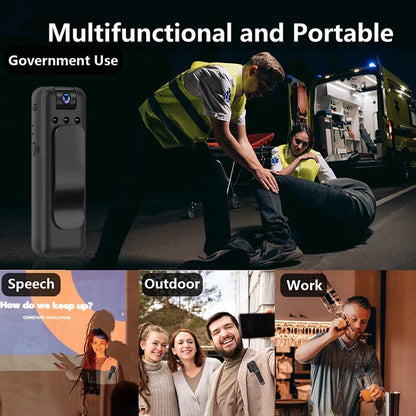 1080P HD Mini Wifi Camera Portable Recorder Outdoor Sports Photography Pen Night Vision Camera 180 Rotating Camera Support 128G