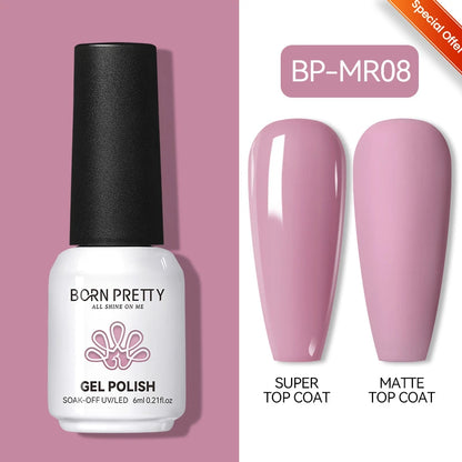 BORN PRETTY Cat Magnetic Gel Nail Polish 10ml Crystal Holographics Glass Bead Semi Permanent Soak Off UV LED Nail Art Manicure