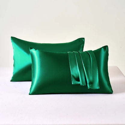 Satin Pillow cover (set of 2 Soft Breathable, Smooth Pillow Covers)