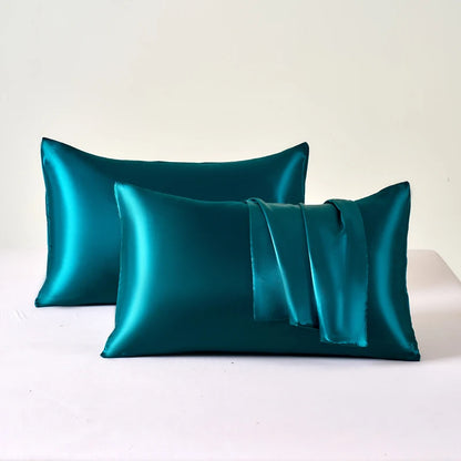 Satin Pillow cover (set of 2 Soft Breathable, Smooth Pillow Covers)