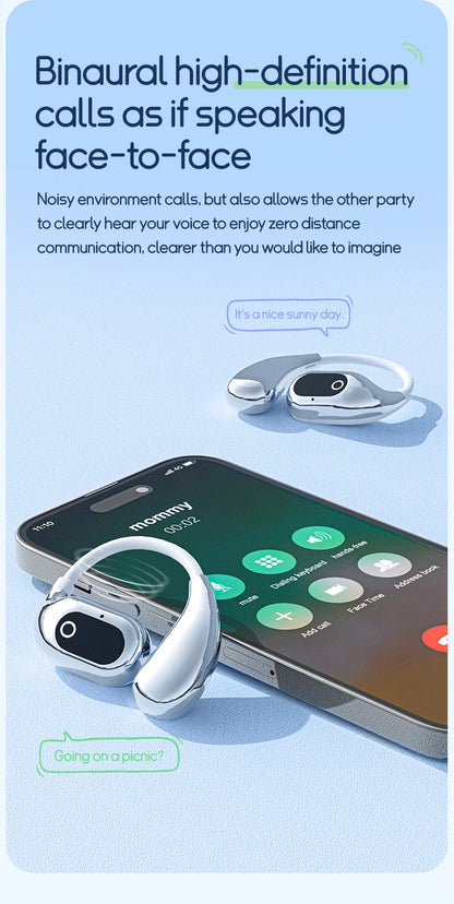 Ai Two-Way Real time Translators Earphone 144 Languages Wireless Bluetooth Smart Voice Translator Headphones For Travel Business