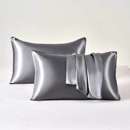 Satin Pillow cover (set of 2 Soft Breathable, Smooth Pillow Covers)