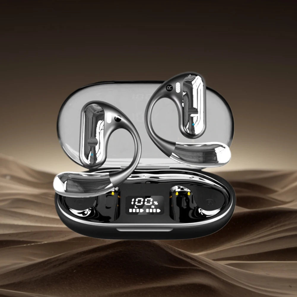 144 Languages AI Real-Time Translation Earbuds Wireless Bluetooth-Compatible 5.3 Earphones Earhook Sports Headphone