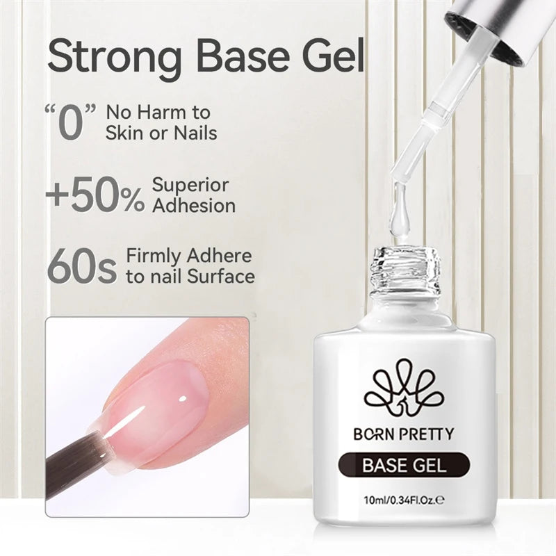 BORN PRETTY Cat Magnetic Gel Nail Polish 10ml Crystal Holographics Glass Bead Semi Permanent Soak Off UV LED Nail Art Manicure