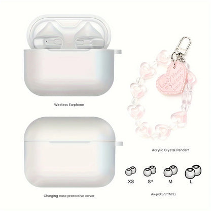 New Bluetooth headphones, Cute, wireless for sports included with a smart noise cancelling. A favorite gift for pretty girls