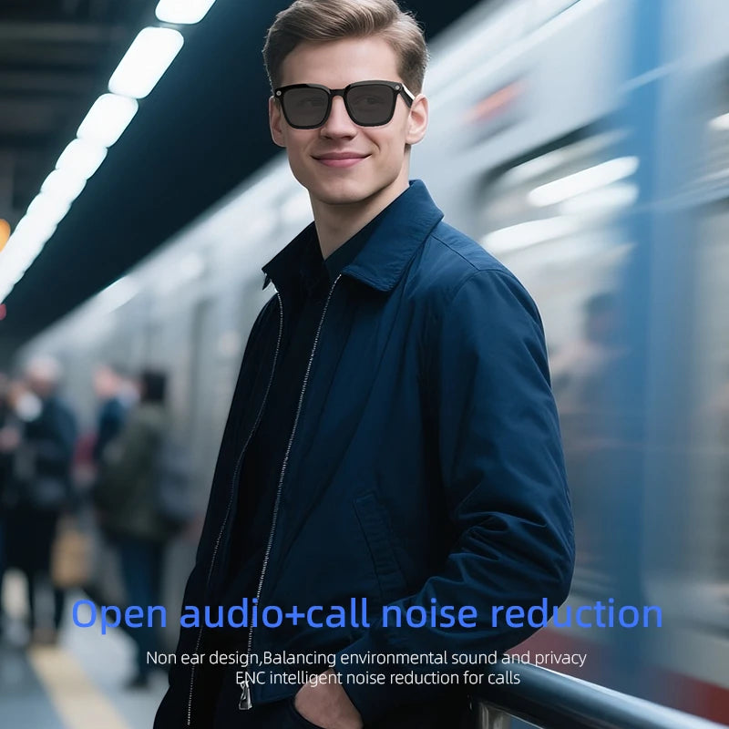Xiaomi New V03 Smart Glasses 500W Pixel Video Camera AI Voice Translation With Video And Photo Bluetooth Recording Sunglasses