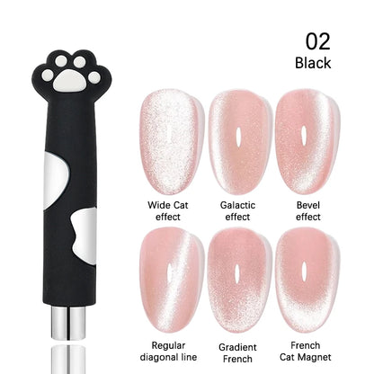 BORN PRETTY Cat Magnetic Gel Nail Polish 10ml Crystal Holographics Glass Bead Semi Permanent Soak Off UV LED Nail Art Manicure