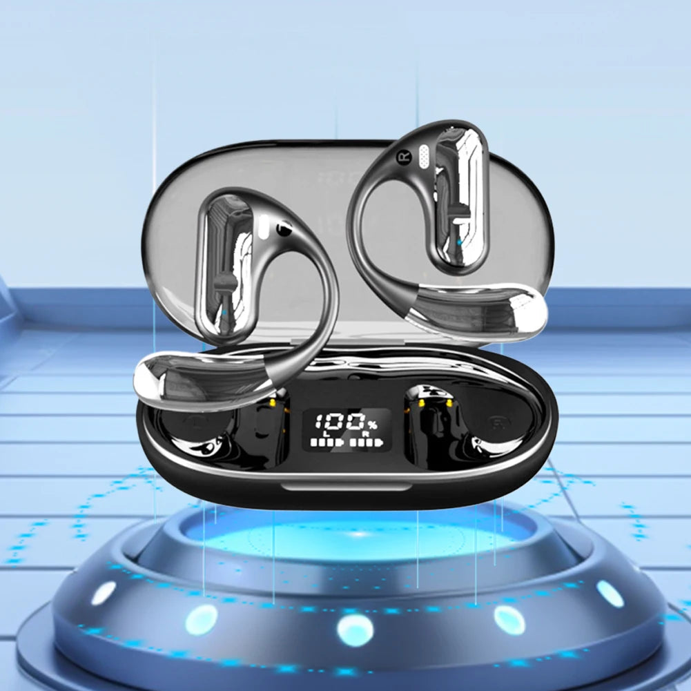 144 Languages AI Real-Time Translation Earbuds Wireless Bluetooth-Compatible 5.3 Earphones Earhook Sports Headphone