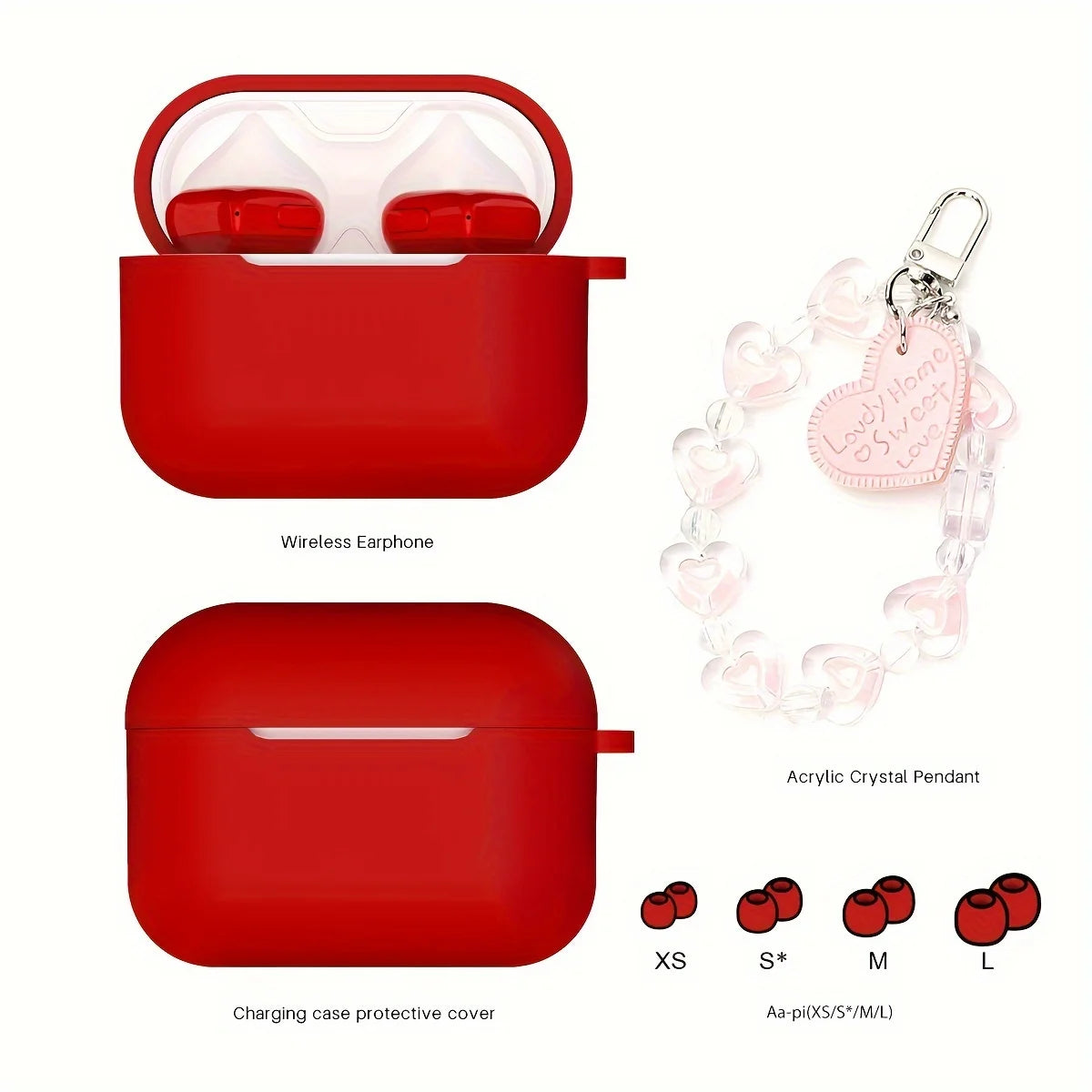 New Bluetooth headphones, Cute, wireless for sports included with a smart noise cancelling. A favorite gift for pretty girls
