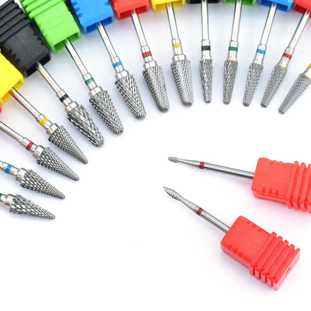 Carbide Tungsten Nail Drill Bit /Dry Manicure Drill Bits For Machine, clean the cuticle and remove acrylic nails and gel nails.
