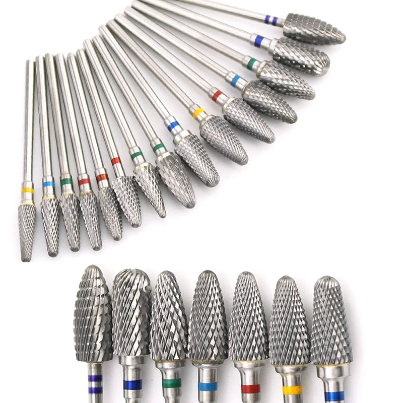 Carbide Tungsten Nail Drill Bit /Dry Manicure Drill Bits For Machine, clean the cuticle and remove acrylic nails and gel nails.