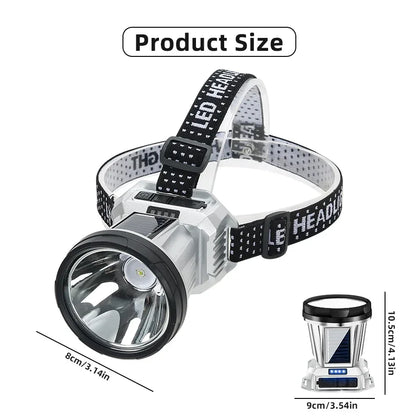 Super Bright LED Rechargeable High-power Headlights High Brightness Emergency Charging Outdoor Head Flashlight Fishing Lamp