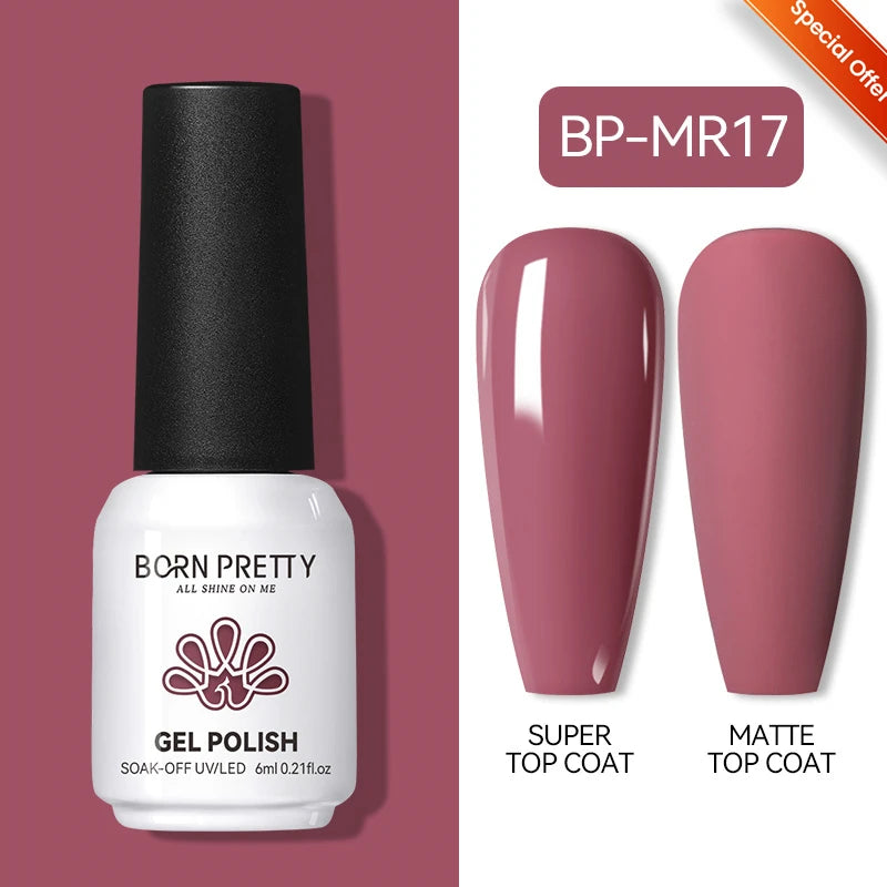 BORN PRETTY Cat Magnetic Gel Nail Polish 10ml Crystal Holographics Glass Bead Semi Permanent Soak Off UV LED Nail Art Manicure