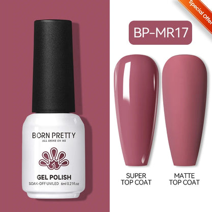 BORN PRETTY Cat Magnetic Gel Nail Polish 10ml Crystal Holographics Glass Bead Semi Permanent Soak Off UV LED Nail Art Manicure