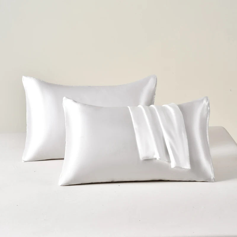 Satin Pillow cover (set of 2 Soft Breathable, Smooth Pillow Covers)