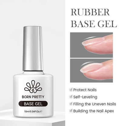 BORN PRETTY Cat Magnetic Gel Nail Polish 10ml Crystal Holographics Glass Bead Semi Permanent Soak Off UV LED Nail Art Manicure