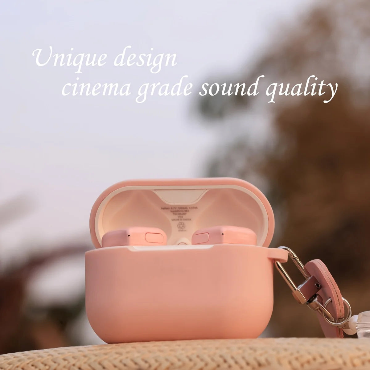 New Bluetooth headphones, Cute, wireless for sports included with a smart noise cancelling. A favorite gift for pretty girls