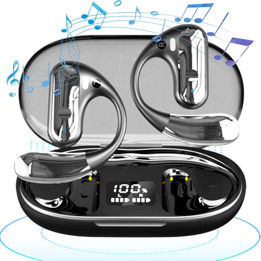 144 Languages AI Real-Time Translation Earbuds Wireless Bluetooth-Compatible 5.3 Earphones Earhook Sports Headphone