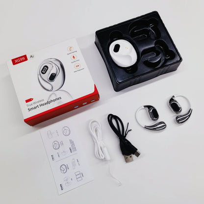 Ai Two-Way Real time Translators Earphone 144 Languages Wireless Bluetooth Smart Voice Translator Headphones For Travel Business