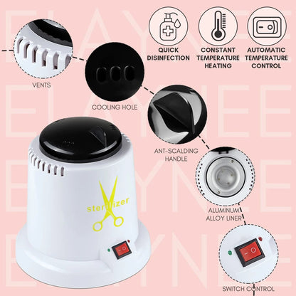 Nail Tool Sterilizer For Sterilization Machine Metal Nail Art Tools Supplies Sterilizers High Temperature For Manicure Salon
