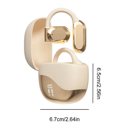 AI Translator Earbuds Bluetooth 5.4 Noise Cancelling Two-Way Voice Translator Ear Hook 144 Languages Translation Earphones