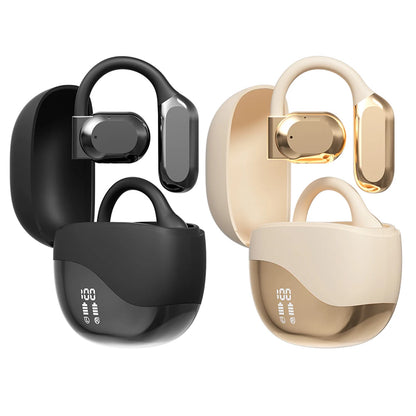 AI Translator Earbuds Bluetooth 5.4 Noise Cancelling Two-Way Voice Translator Ear Hook 144 Languages Translation Earphones