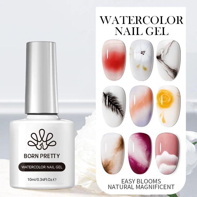 BORN PRETTY Cat Magnetic Gel Nail Polish 10ml Crystal Holographics Glass Bead Semi Permanent Soak Off UV LED Nail Art Manicure