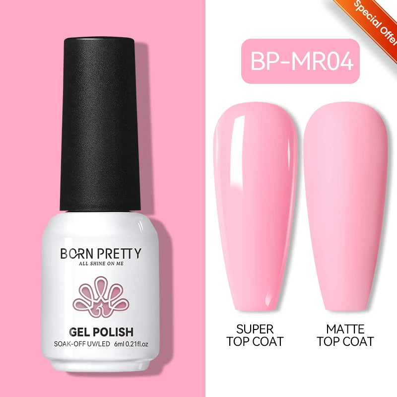 BORN PRETTY Cat Magnetic Gel Nail Polish 10ml Crystal Holographics Glass Bead Semi Permanent Soak Off UV LED Nail Art Manicure