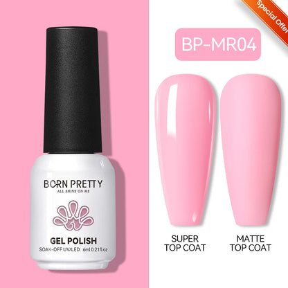 BORN PRETTY Cat Magnetic Gel Nail Polish 10ml Crystal Holographics Glass Bead Semi Permanent Soak Off UV LED Nail Art Manicure