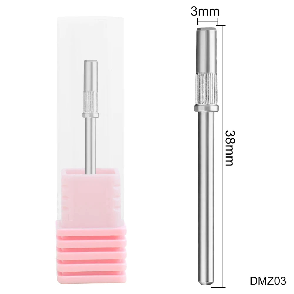 100Pcs 3mm Mini Nail Sanding Bands Remove Dead Skin Cuticle Polishing Sand Ring Set Manicure Tools，Two Size，12. 5mm/20mm Length