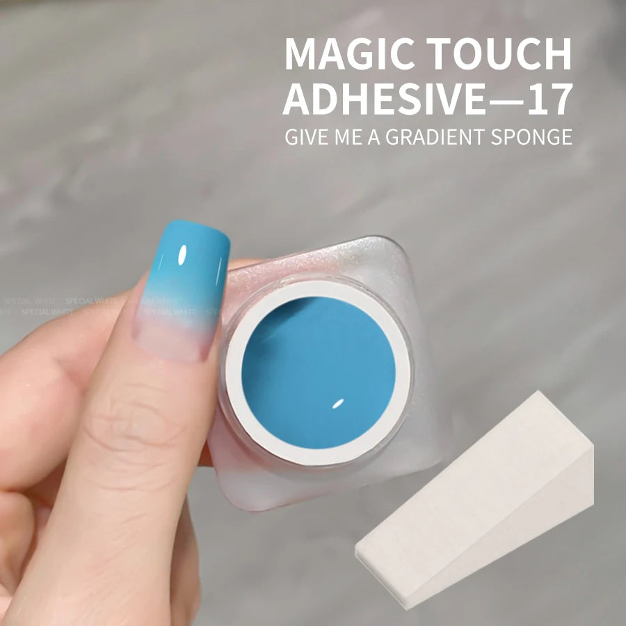 20 Colors Pat Painting Gel Nail Polish Set With Sponge Gradient Semi Permanent Soak Off UV LED Nail Art Gel Varnishes For Nails