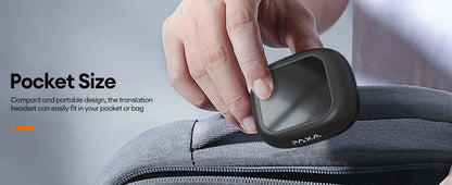 PAXA OpenAirUltra AI Translation Real Time 3-in-1 Translator Earbuds 145 Languages & Accents Bluetooth 5.4 Translating Earphones