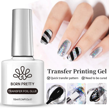 BORN PRETTY Cat Magnetic Gel Nail Polish 10ml Crystal Holographics Glass Bead Semi Permanent Soak Off UV LED Nail Art Manicure