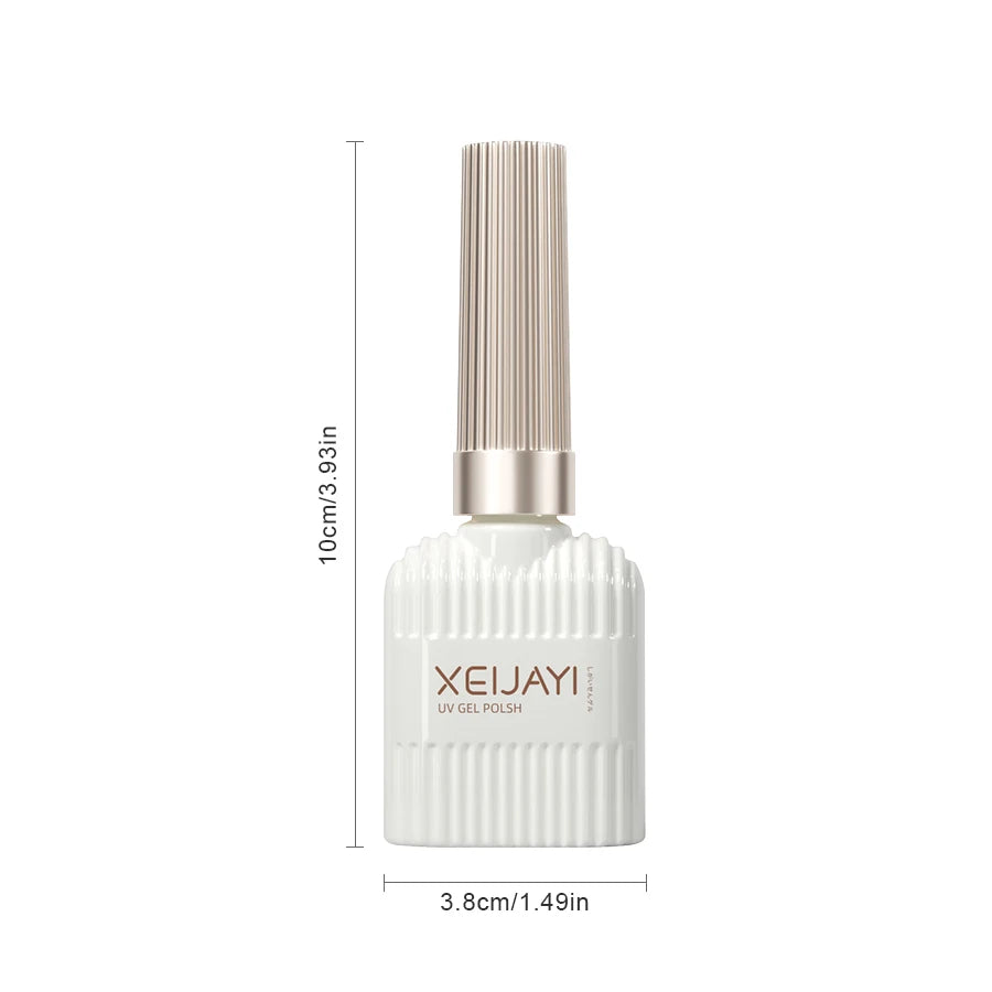 Trending Gel nailpolish with glittery finish Nude Pink - soak Off possible - UV/LED Gel Polish For Manicure Home Salon DIY