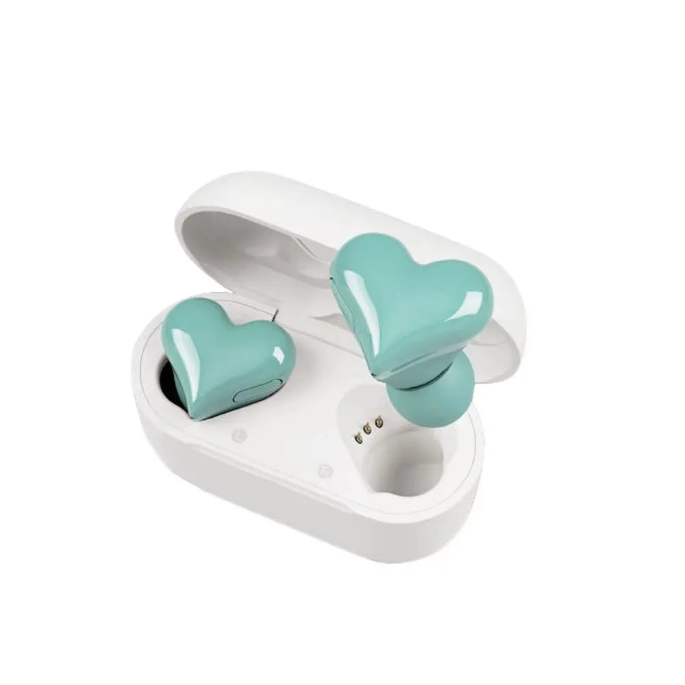 Wireless/Bluetooth earphone Heart Shaped High Quality great for Game, Music, Mobile Phone conversations, Sport,  Outdoor, Office or Study