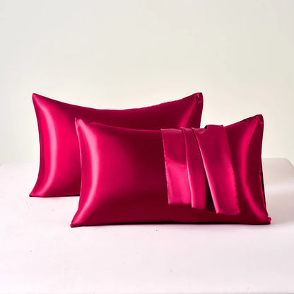 Satin Pillow cover (set of 2 Soft Breathable, Smooth Pillow Covers)
