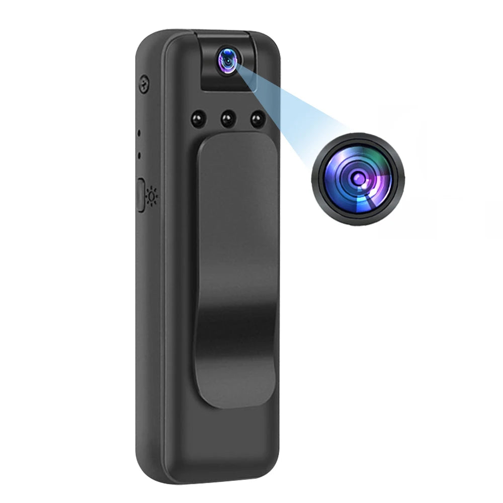 1080P HD Mini Wifi Camera Portable Recorder Outdoor Sports Photography Pen Night Vision Camera 180 Rotating Camera Support 128G
