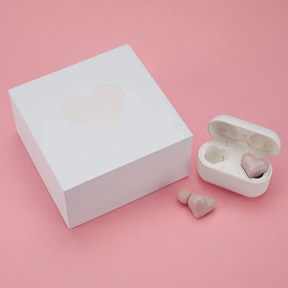 Wireless/Bluetooth earphone Heart Shaped High Quality great for Game, Music, Mobile Phone conversations, Sport,  Outdoor, Office or Study